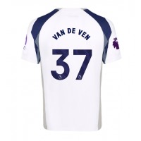 Stroje piłkarskie Tottenham Hotspur Micky van de Ven #37 Koszulka Podstawowej 2025-26 Krótki Rękaw